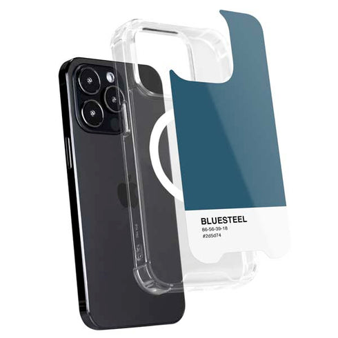 Bluesteel Color Palette iPhone 16 Pro MagSafe Case